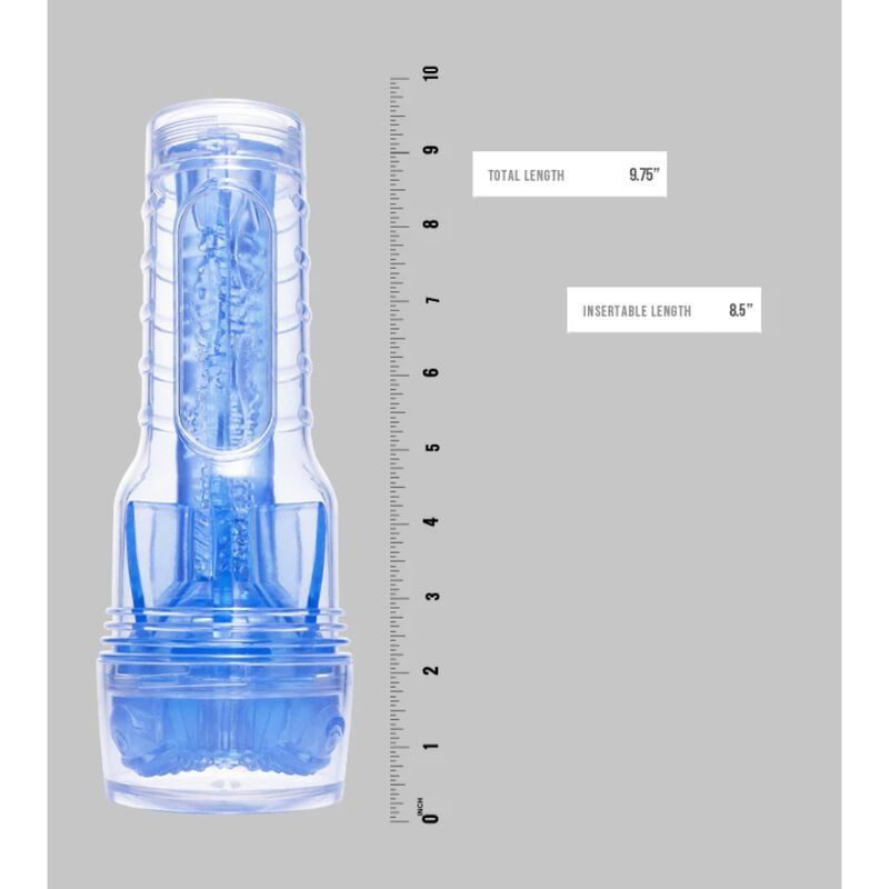 Fleshlight Turbo Core Blue Ice | Masturbador sexo oral