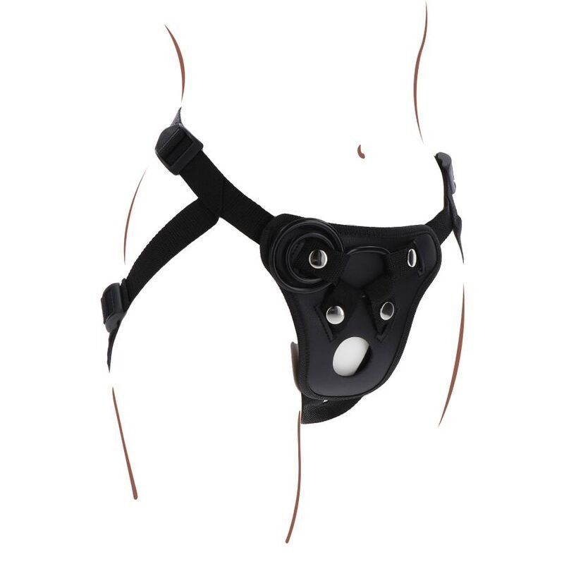 Get Real Strap On Pleasure Harnes Negro