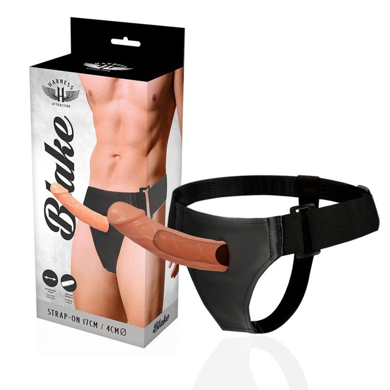 Harness Attraction Blake | Arnés hueco 15.5 cm realista