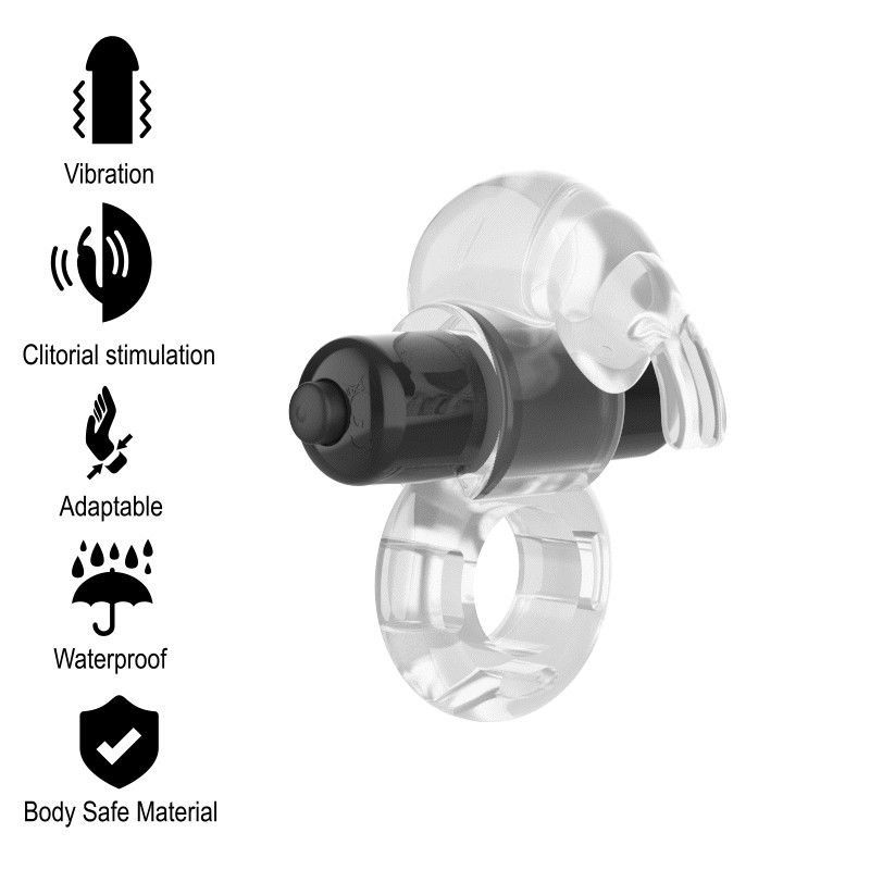 Intense Fry Anillo Vibrador Transparente