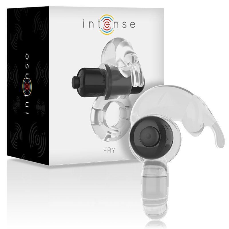 Intense Fry Anillo Vibrador | Transparente, Potente y Flexible