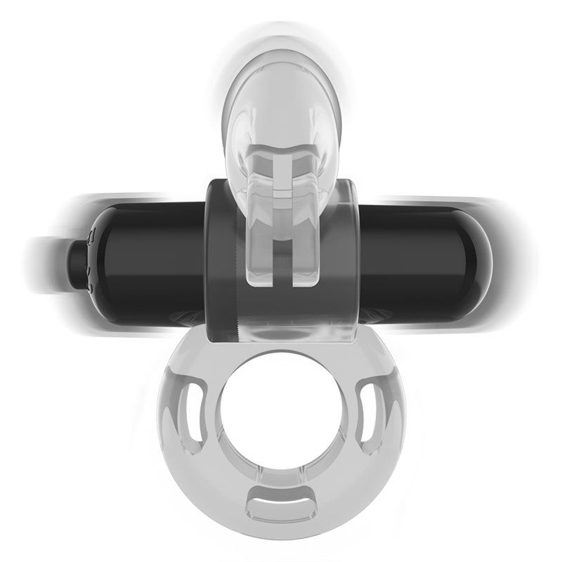 Intense Fry Anillo Vibrador | Transparente, Potente y Flexible