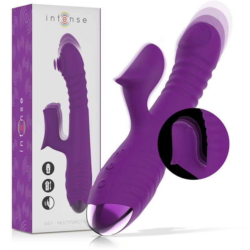 Intense Iggy Vibrador 13 cm | Up&Down multifunción con estimulador