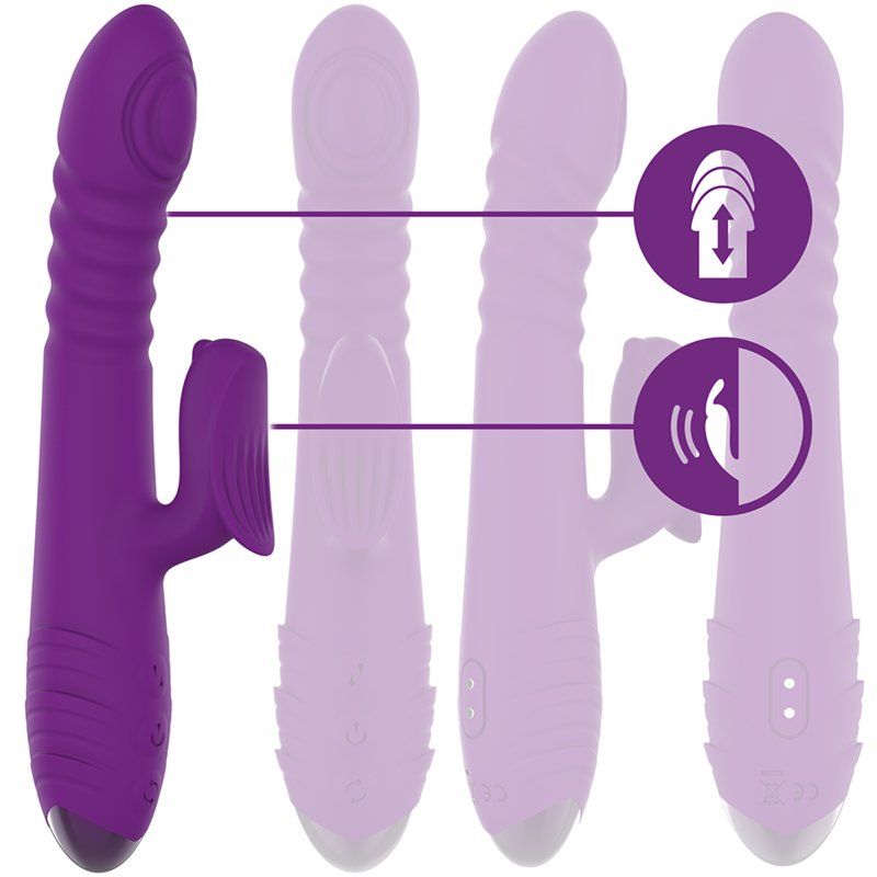 Intense Iggy Vibrador 13 cm | Up&Down multifunción con estimulador