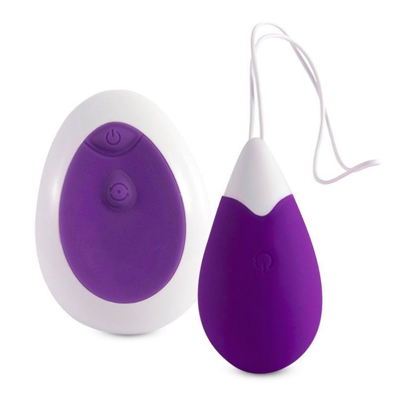 Intense Jan Huevo Vibrador Lila | Control remoto 10 modos
