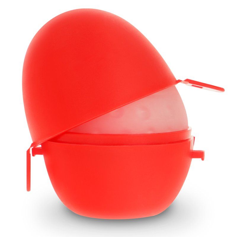 Jamyjob Huevo Masturbador Rojo Fun | Discreto y adaptable