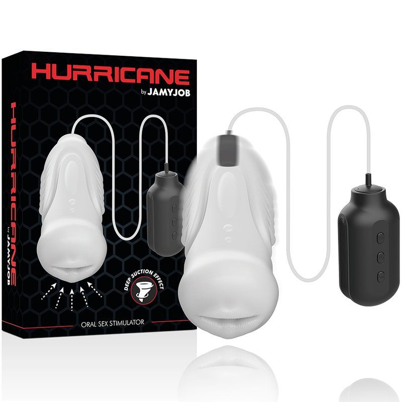 Jamyjob Hurricane | Simulador sexo oral vibración y succión