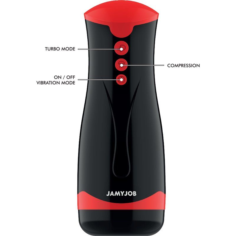 Jamyjob Jango Masturbador | Compresión y Vibración 26 cm