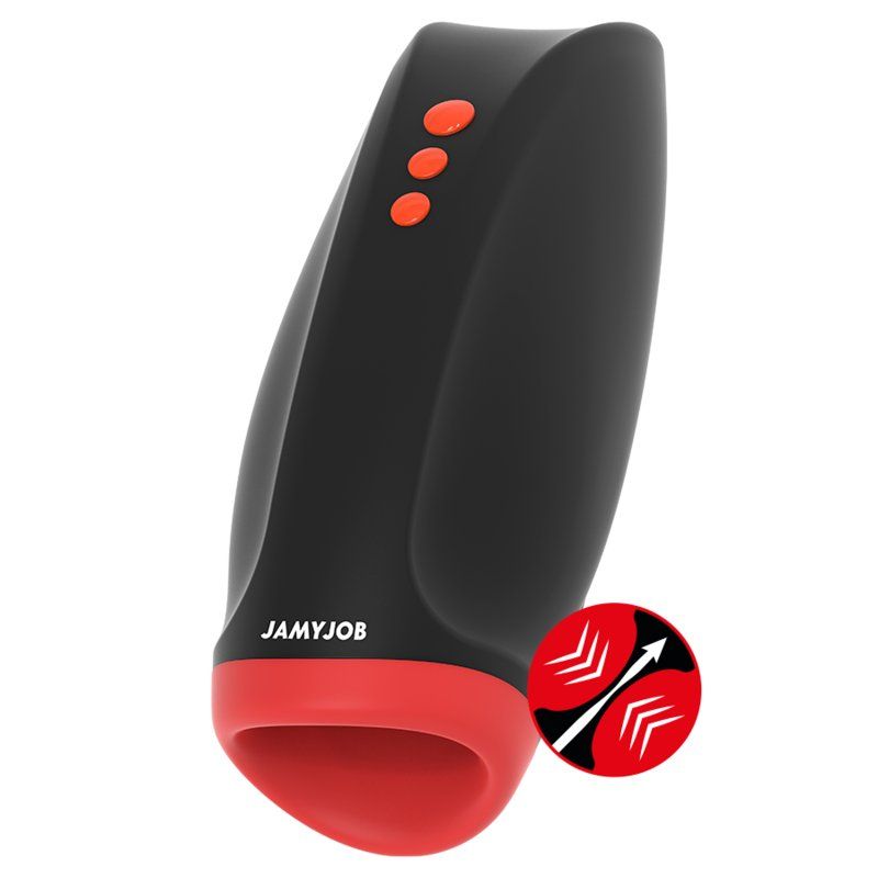 Jamyjob Novax Masturbador Con Vibracion Y Compresión