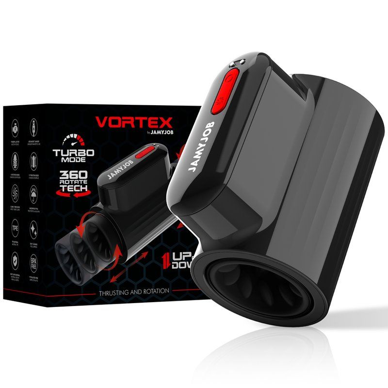 Jamyjob Vortex | Masturbador automático 13 cm