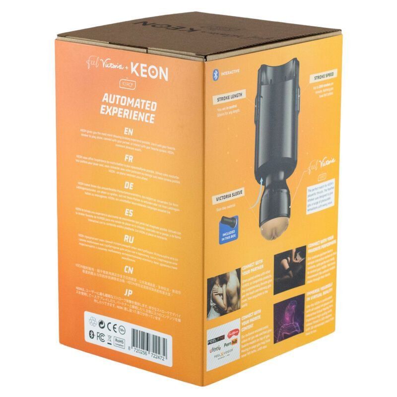 Kiiroo Feel Victoria June + Keon Masturbador Interactivo