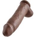 King Cock 12" | Dildo realista marrón XXL 30,5 cm