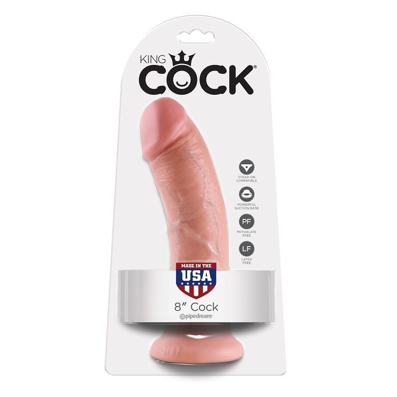 King Cock 8 Pene Natural 20.3 Cm