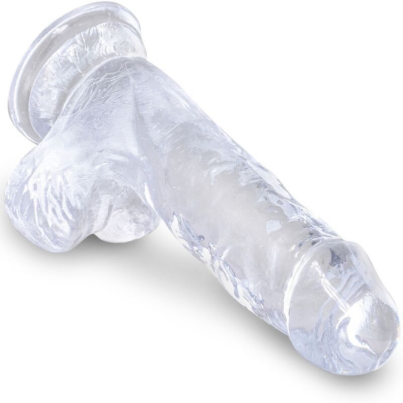 King Cock Clear 5" Transparente | Dildo realista 10,1 cm