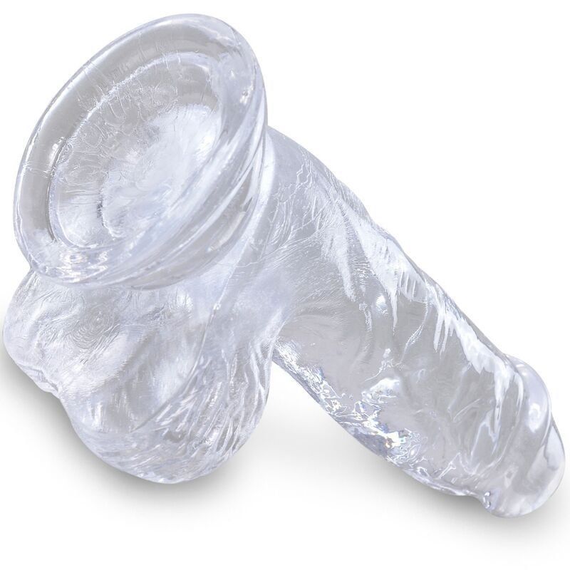 King Cock Clear 5" Transparente | Dildo realista 10,1 cm
