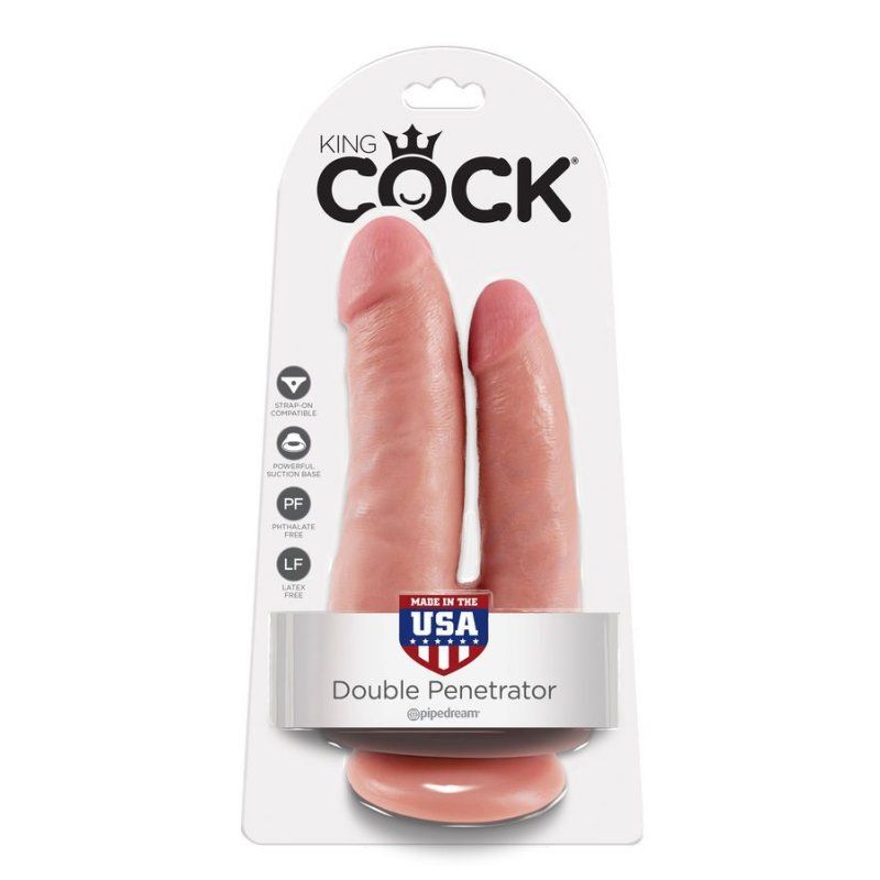King Cock Doble Penetración Natural