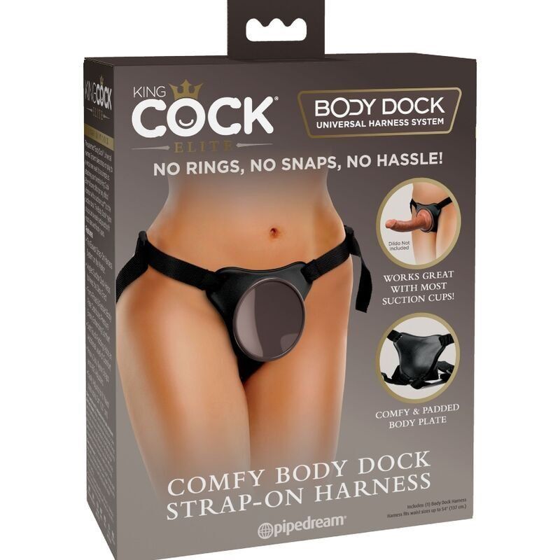King Cock Elite Arnés Ajustable | Sistema Body Dock cómodo
