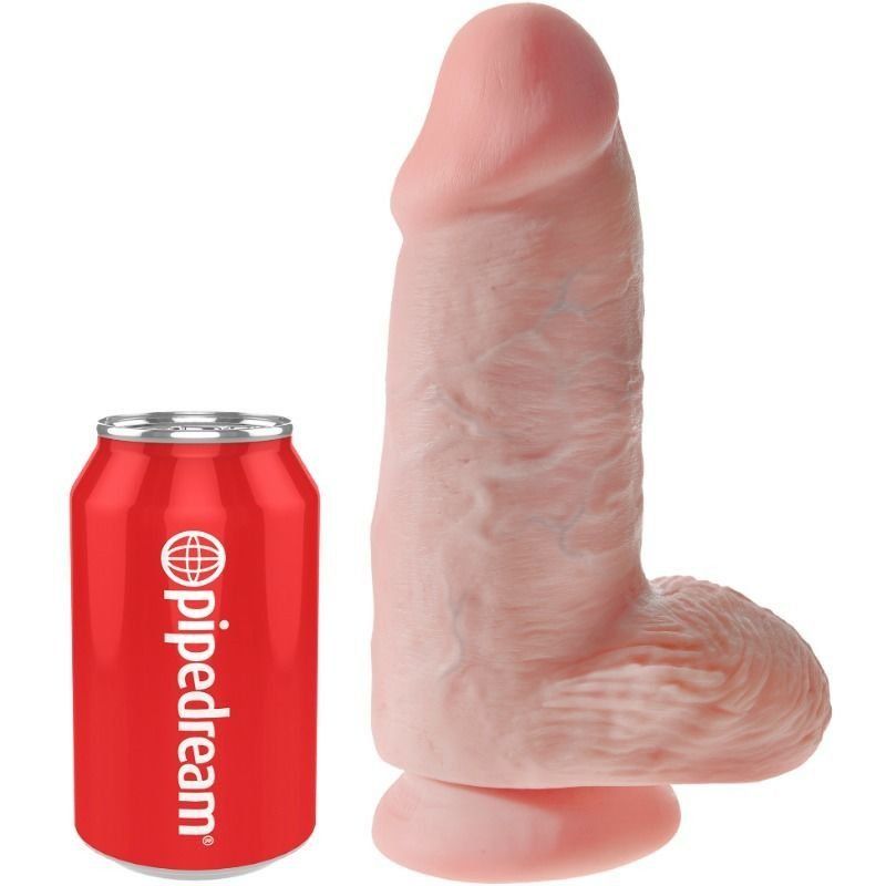 King Cock 9" Chubby | Dildo realista XXL 23 cm extra grueso