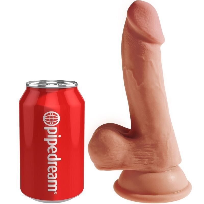 King Cock Plus 3D 6.5 | Dildo realista 17 cm con testículos