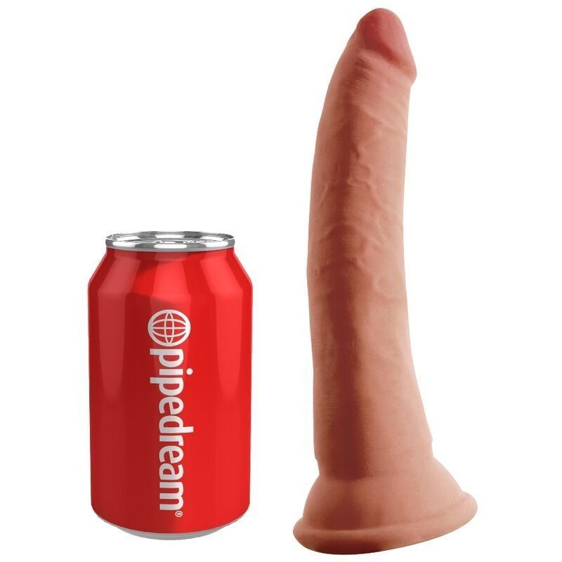 King Cock Plus Dildo 3D Triple Densidad 18 Cm