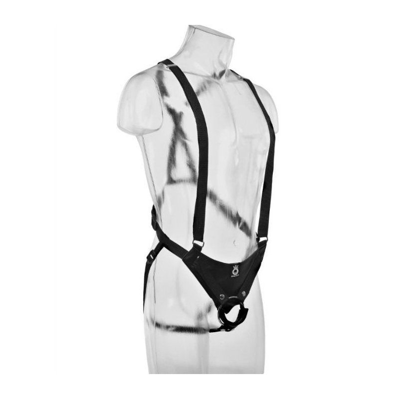 King Cock Strap On Con Dildo Hueco 25.5 Cm Y Tirantes Color Carne