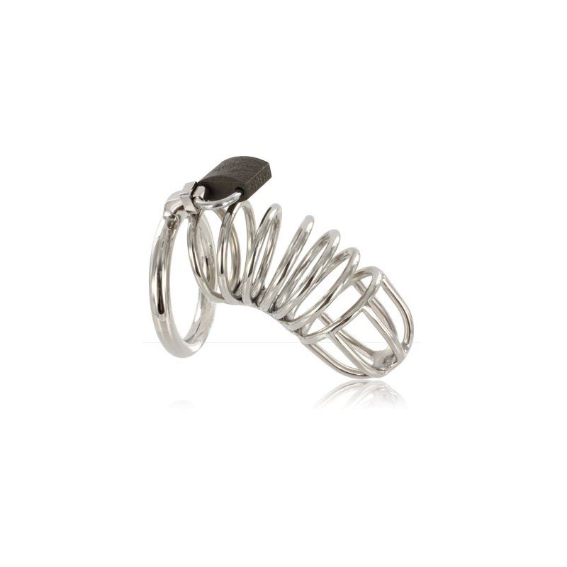 Metal Hard Jaula Anillo Castidad Device