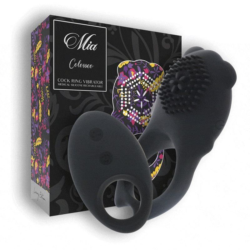 Mia Colosseo Anillo Control Remoto Negro