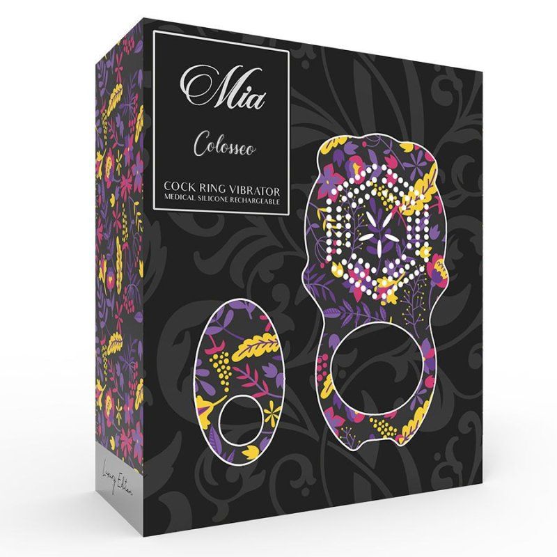 COLOSSEO Anillo Vibrador con Control Remoto