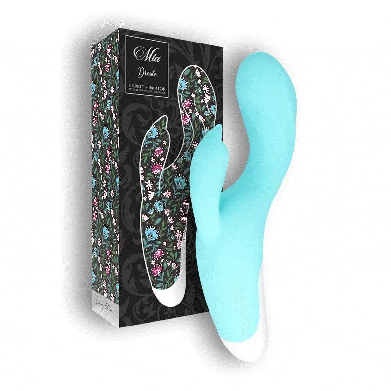 Mia Dresde Vibrador Azul Turquesa