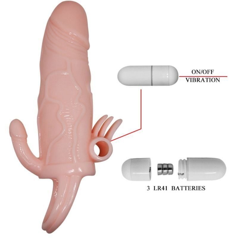 Baile Brave Man funda vibradora 16.5 cm