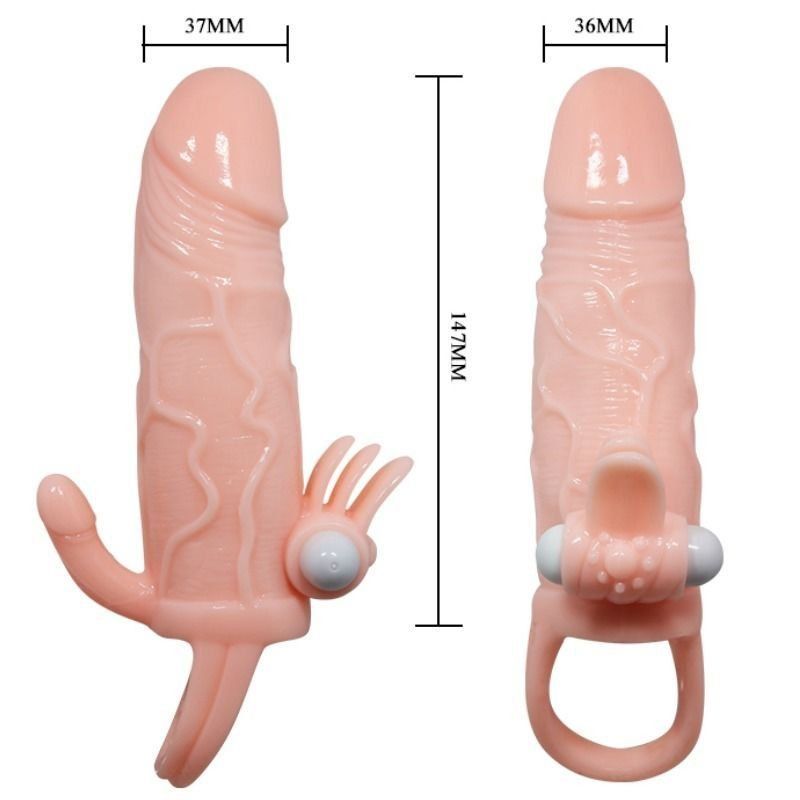 Baile Brave Man funda vibradora 16.5 cm