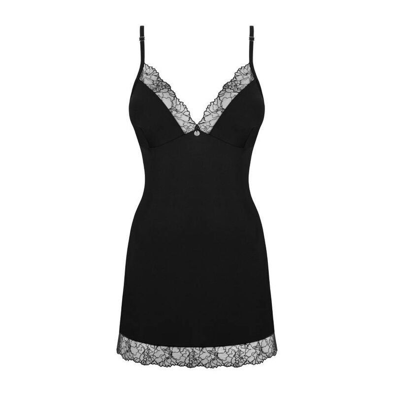 Obsessive Bella Rou Chemise & Tanga Xl/Xxl
