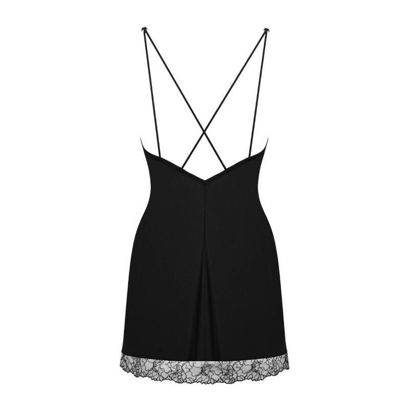 Obsessive Bella Rou Chemise & Tanga Xl/Xxl