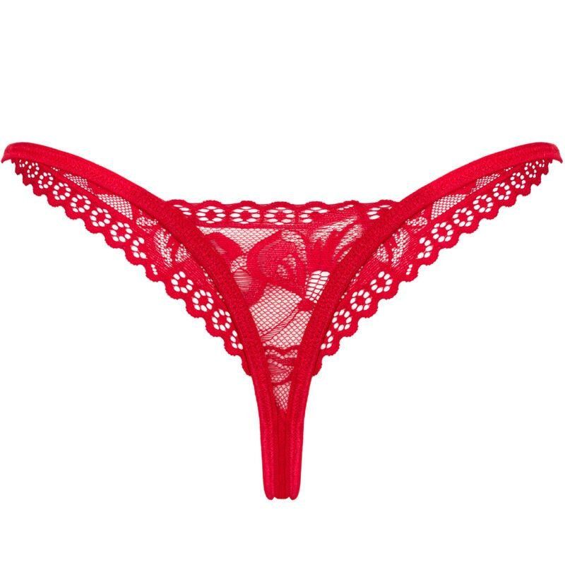 Obsessive Lacelove Tanga Rojo M/L