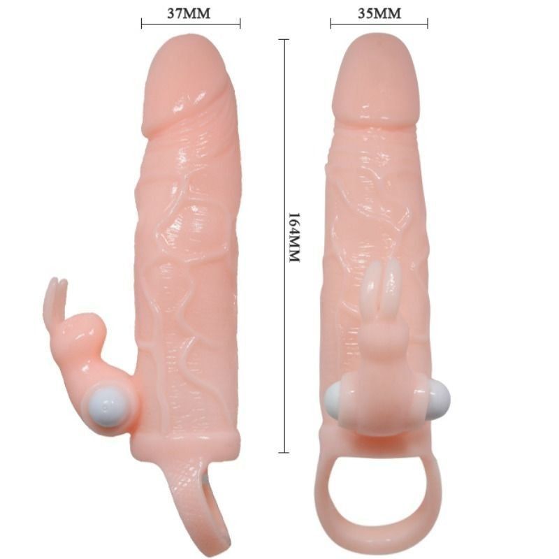 Baile Brave Man funda vibradora 16.5 cm | Vibración doble