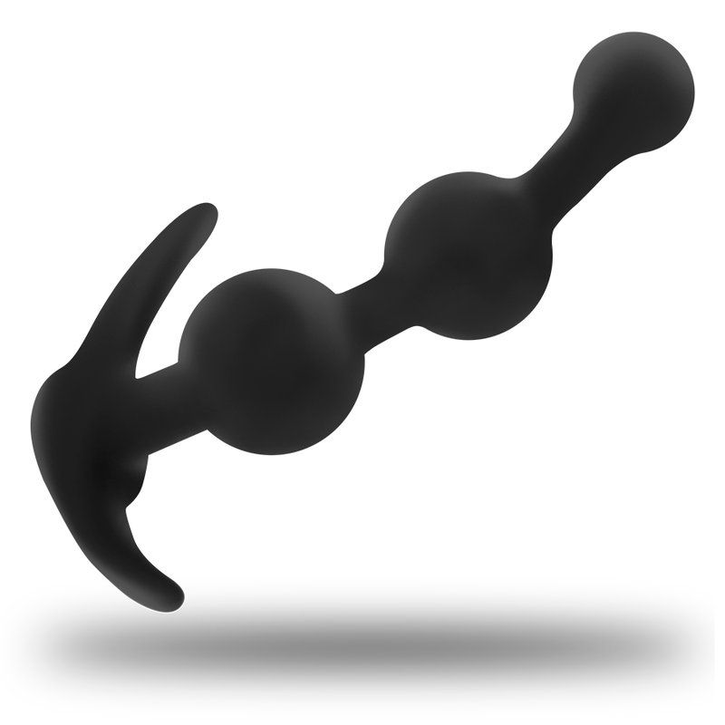 Ohmama Plug Anal De Silicona Curvado 13 Cm