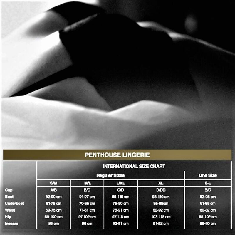 Penthouse Classified Tanga Negro L/Xl