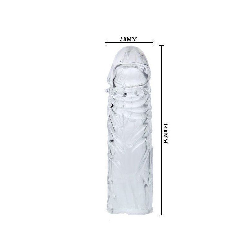Baile Funda Transparente Silicona 13 cm | Extensión pene