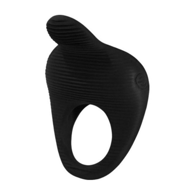 Pretty Love Anillo Vibrador Thimble Negro