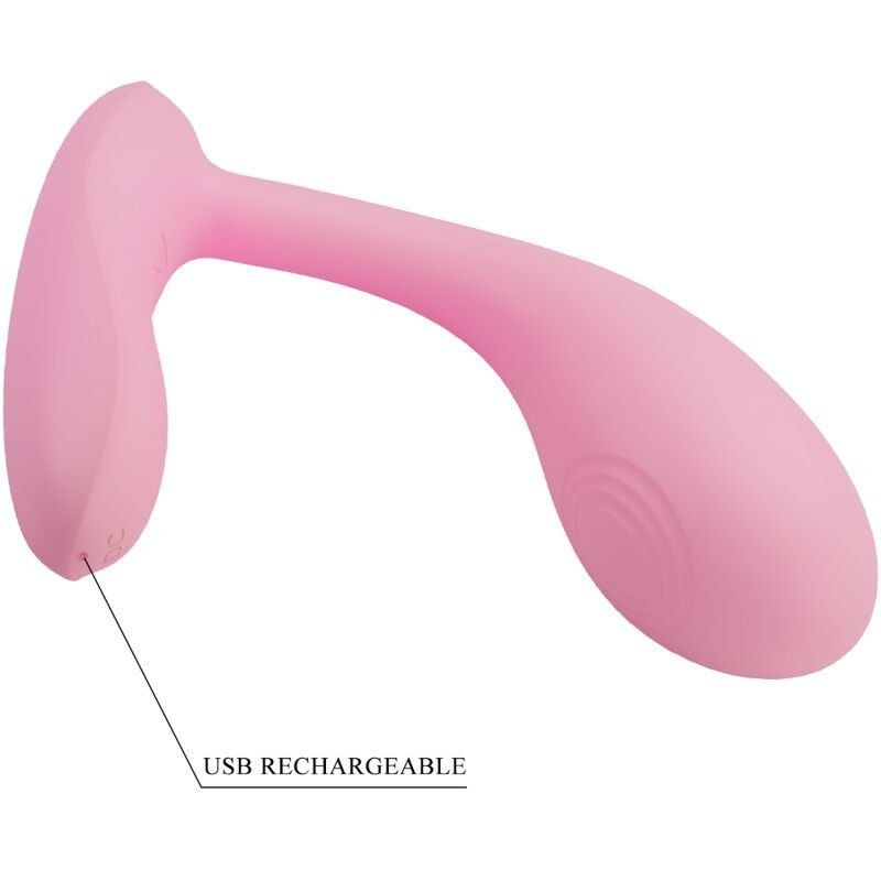 Pretty Love Baird G Spot 12 Vibraciones Recargable Rosa App