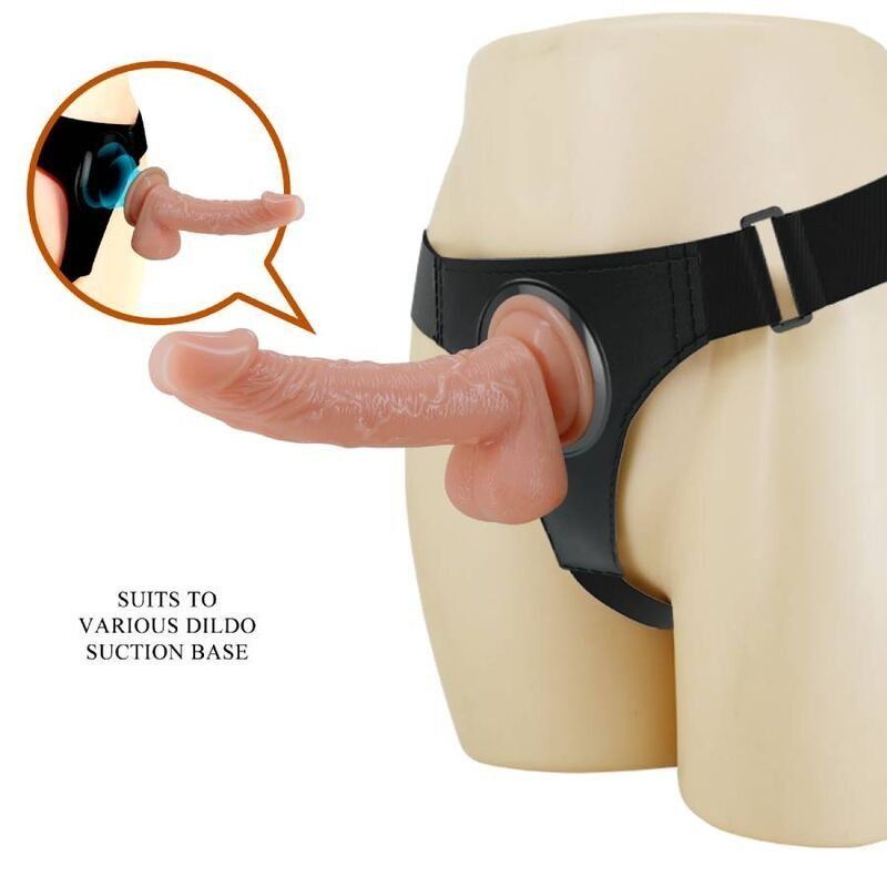 Pretty Love Harness Briefs Arnés Universal Con Dildo Kevin 19 Cm Natural