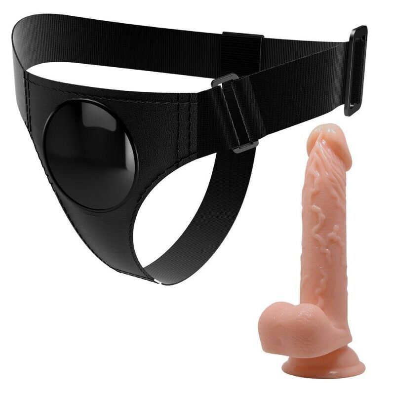 Pretty Love Harness Briefs Arnés Universal Con Dildo Kevin 19 Cm Natural