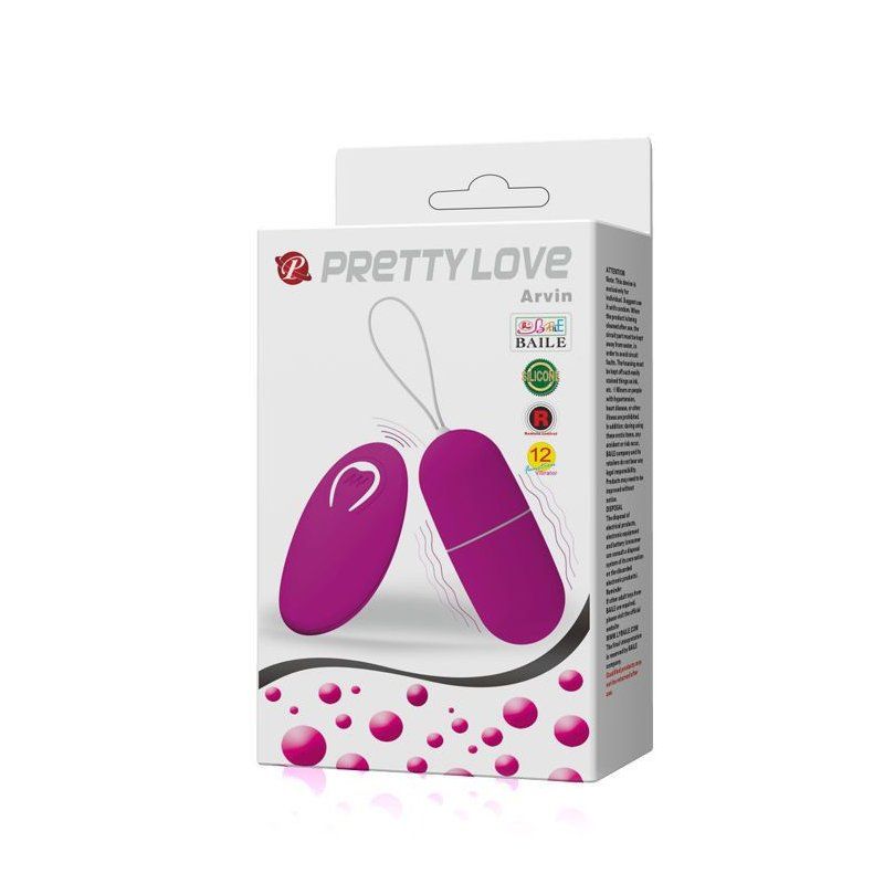 Pretty Love Huevo Vibrador Arvin Control Remoto 12V