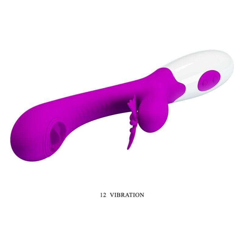 Pretty Love Moth Licking & Vibrating Lila