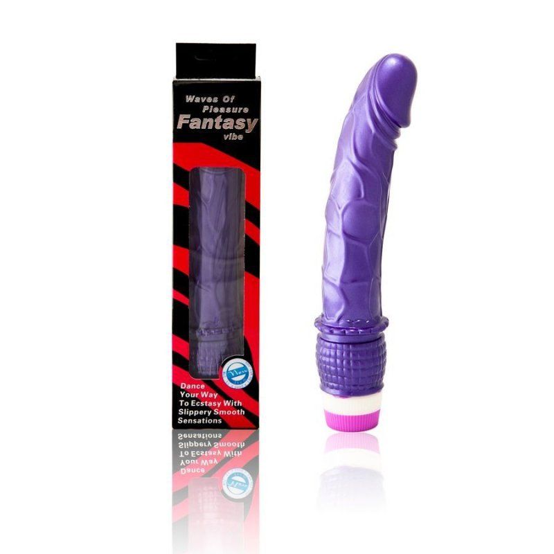 Baile Waves Of Pleasure Vibrador 23 Cm Morado