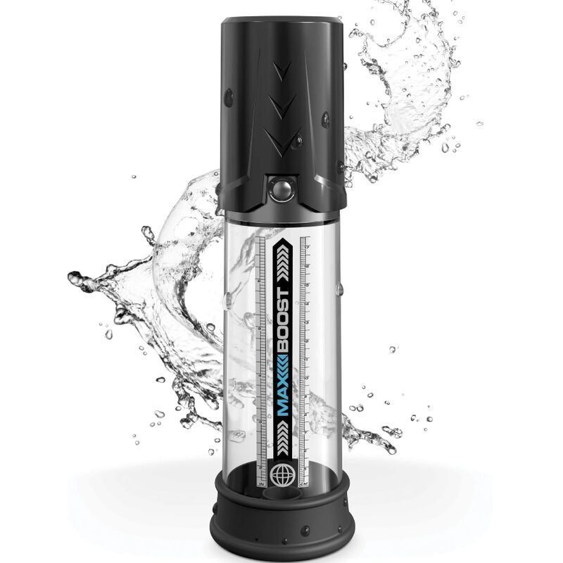 Pump Worx Bomba De Ereccion Max Boost Negro