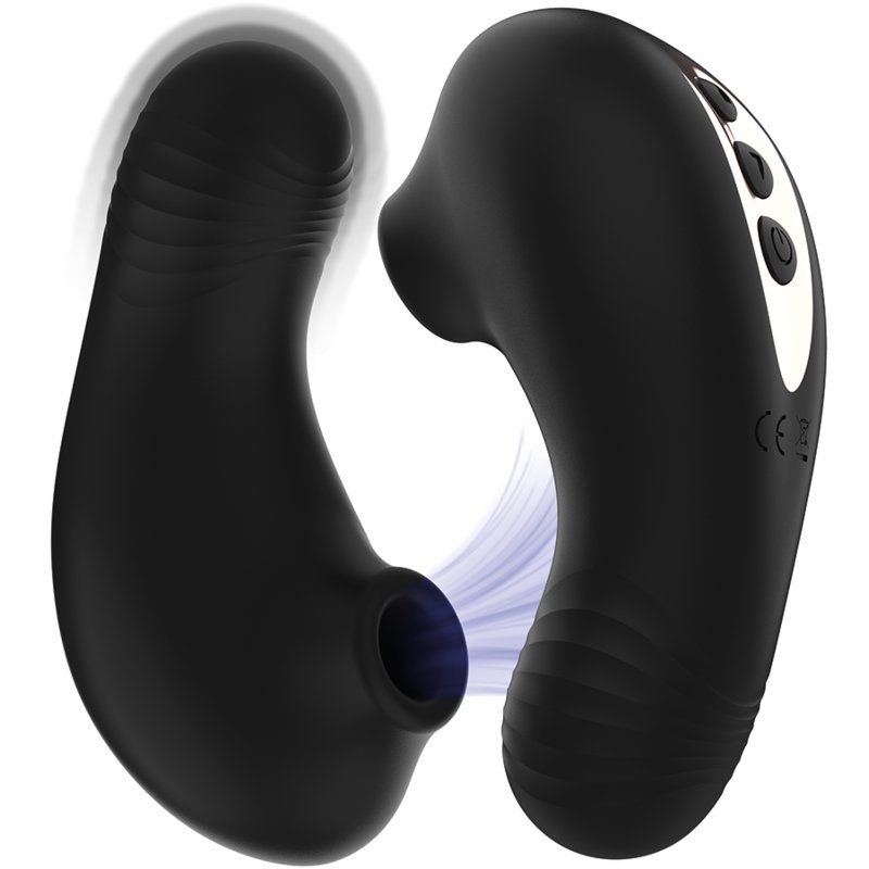 Rithual Shushu Pro Pocket Estimulador Clitoris 2 Potentes Motores Azabache