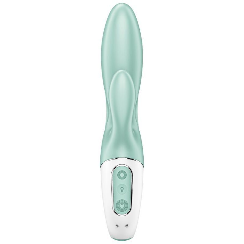 Satisfyer Air Pump Bunny 5+ Verde – Vibrador Rabbit 20 cm