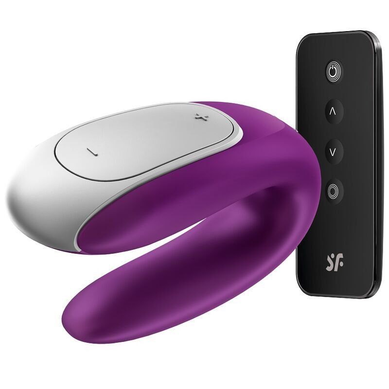 Satisfyer Double Fun | Vibrador pareja 9,3 cm con app