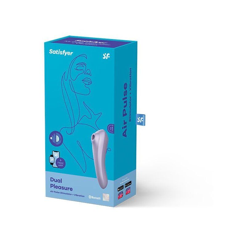 Satisfyer Dual Pleasure | Succionador 17,9 cm con app